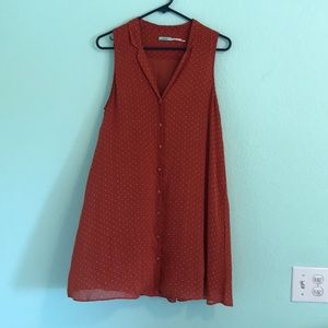 🔥Urban Outfitters Burnt Orange Dress🔥